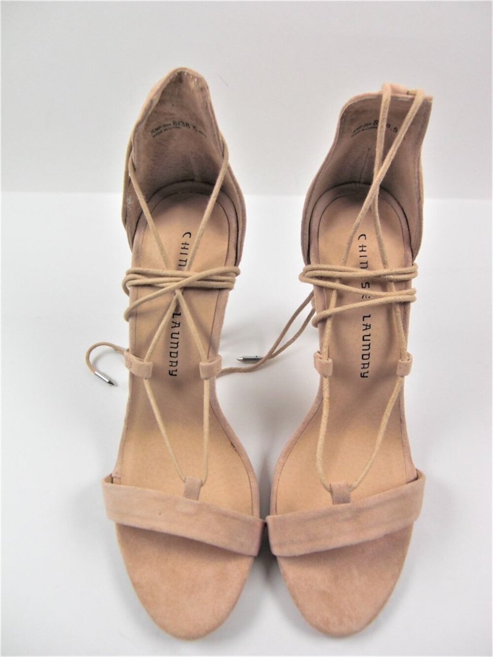 Chinese Laundry Womens Jambi Dress Heeled Shoes/Sandals Size 8 Tan